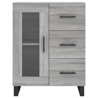 Senkki harmaa Sonoma 69,5x34x90 cm tekninen puu