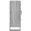 Senkki harmaa Sonoma 69,5x34x90 cm tekninen puu
