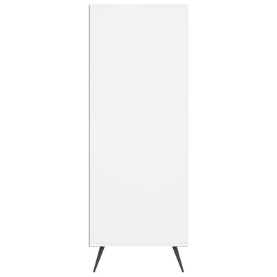 Valkoinen kirjahylly Vander 69,5x32,5x90cm (puinen)