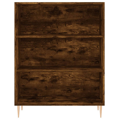 Kirjahylly savutammi 69,5x32,5x90 cm tekninen puu