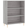 Kirjahylly harmaa Sonoma 69,5x32,5x90 cm tekninen puu