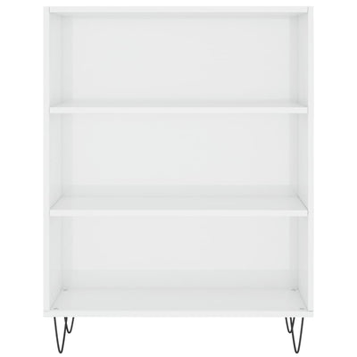 Valkoinen kirjahylly Ghabaghbi 69,5x32,5x90cm (puinen)