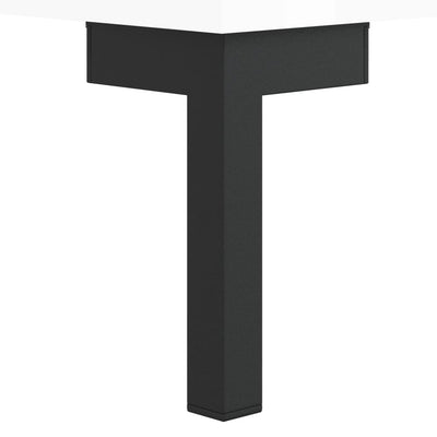 Valkoinen kirjahylly Stefanuta 69,5x32,5x90cm (puinen)