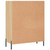 Hyllykaappi Sonoma-tammi 69,5x32,5x90 cm tekninen puu