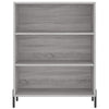Hyllykaappi harmaa Sonoma 69,5x32,5x90 cm tekninen puu