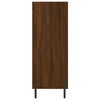 Hyllykaappi ruskea tammi 69,5x32,5x90 cm tekninen puu