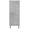 Hyllykaappi betoninharmaa 69,5x32,5x90 cm tekninen puu