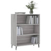 Hyllykaappi harmaa Sonoma 69,5x32,5x90 cm tekninen puu