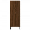 Hyllykaappi ruskea tammi 69,5x32,5x90 cm tekninen puu