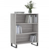 Hyllykaappi harmaa Sonoma 69,5x32,5x90 cm tekninen puu