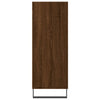 Hyllykaappi ruskea tammi 69,5x32,5x90 cm tekninen puu