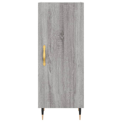 Senkki harmaa Sonoma 34,5x34x90 cm tekninen puu