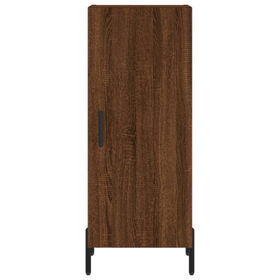 Senkki ruskea tammi 34,5x34x90 cm tekninen puu
