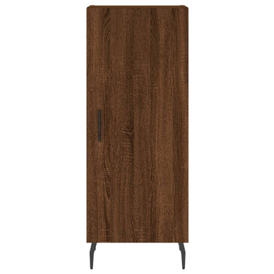 Senkki ruskea tammi 34,5x34x90 cm tekninen puu