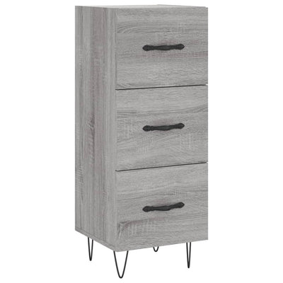 Senkki harmaa Sonoma 34,5x34x90 cm tekninen puu