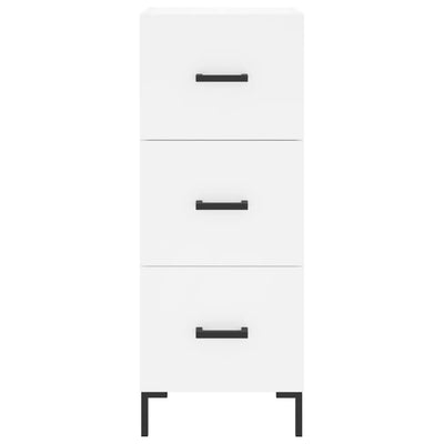 Senkki valkoinen 34,5x34x90 cm tekninen puu