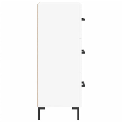 Senkki valkoinen 34,5x34x90 cm tekninen puu