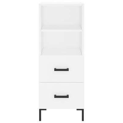 Valkoinen senkki Bach 34,5x34x90cm (puinen)