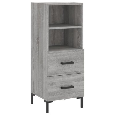 Senkki harmaa Sonoma 34,5x34x90 cm tekninen puu