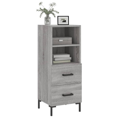 Senkki harmaa Sonoma 34,5x34x90 cm tekninen puu