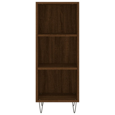 Senkki ruskea tammi 34,5x32,5x90 cm tekninen puu