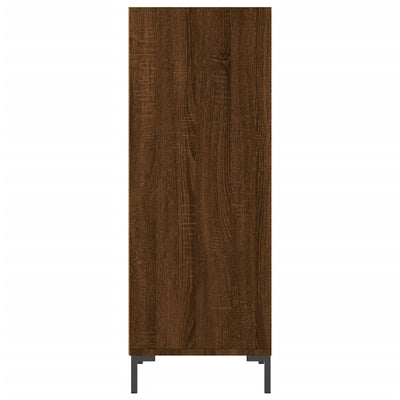 Senkki ruskea tammi 34,5x32,5x90 cm tekninen puu