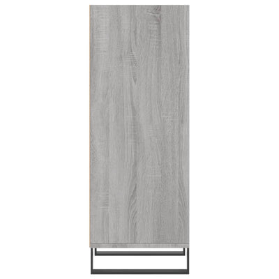 Senkki harmaa Sonoma 34,5x32,5x90 cm tekninen puu