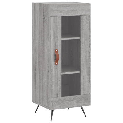 Senkki harmaa Sonoma 34,5x34x90 cm tekninen puu