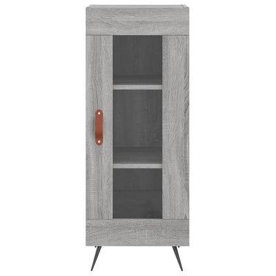 Senkki harmaa Sonoma 34,5x34x90 cm tekninen puu
