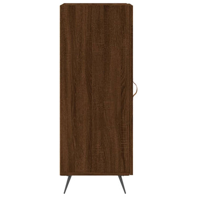 Senkki ruskea tammi 34,5x34x90 cm tekninen puu