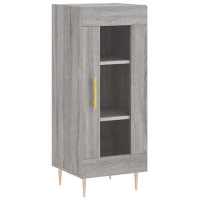 Senkki harmaa Sonoma 34,5x34x90 cm tekninen puu