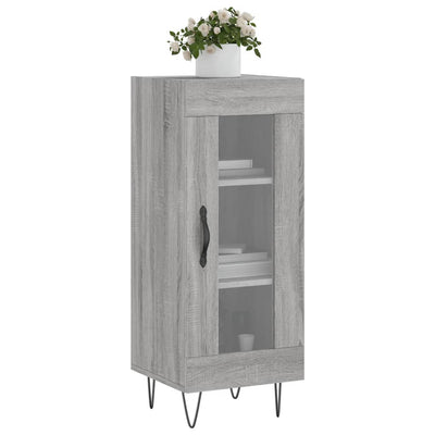 Senkki harmaa Sonoma 34,5x34x90 cm tekninen puu