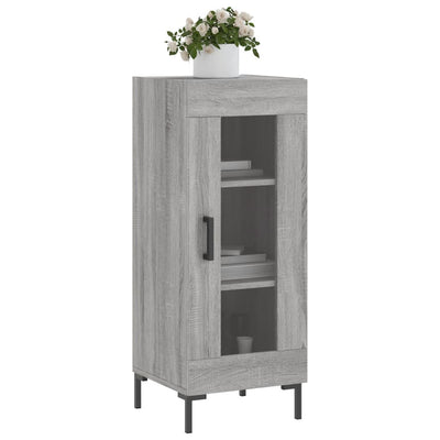 Senkki harmaa Sonoma 34,5x34x90 cm tekninen puu