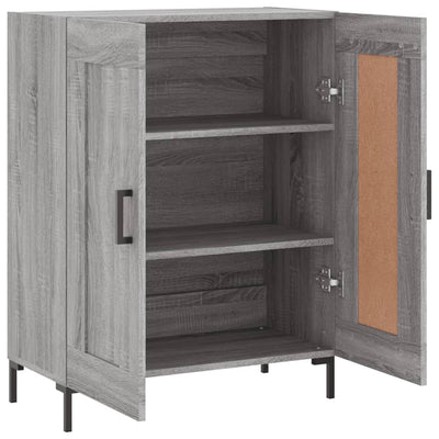 Senkki harmaa Sonoma 69,5x34x90 cm tekninen puu