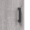 Senkki harmaa Sonoma 69,5x34x90 cm tekninen puu