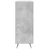 Senkki betoninharmaa 69,5x34x90 cm tekninen puu
