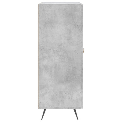 Senkki betoninharmaa 69,5x34x90 cm tekninen puu