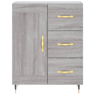 Senkki harmaa Sonoma 69,5x34x90 cm tekninen puu