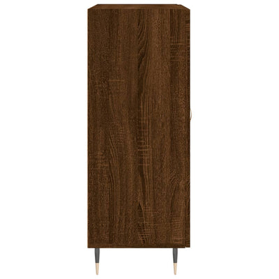 Senkki ruskea tammi 69,5x34x90 cm tekninen puu