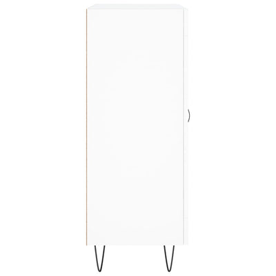 Valkoinen senkki Gloria 69,5x34x90cm (puinen)