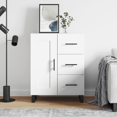 Senkki valkoinen 69,5x34x90 cm tekninen puu