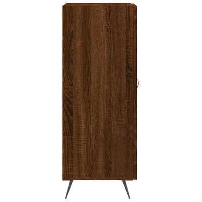 Senkki ruskea tammi 34,5x34x90 cm tekninen puu