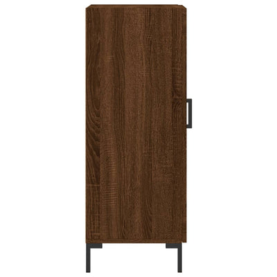 Senkki ruskea tammi 34,5x34x90 cm tekninen puu
