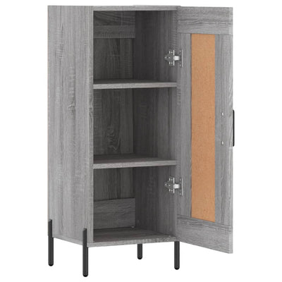 Senkki harmaa Sonoma 34,5x34x90 cm tekninen puu