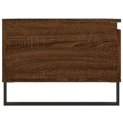 Sohvapöytä ruskea tammi 90x50x36,5 cm tekninen puu