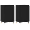 Senkit 2 kpl musta 40x35x70 cm tekninen puu