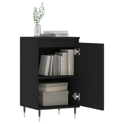 Senkit 2 kpl musta 40x35x70 cm tekninen puu