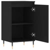 Senkit 2 kpl musta 40x35x70 cm tekninen puu