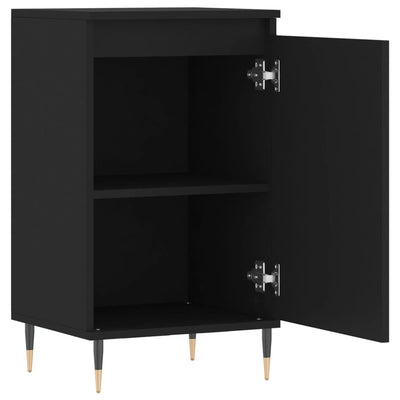 Senkit 2 kpl musta 40x35x70 cm tekninen puu