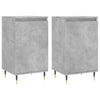 Senkit 2 kpl betoninharmaa 40x35x70 cm tekninen puu